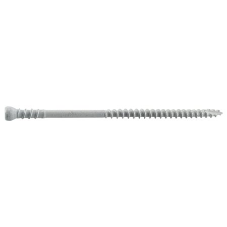 Saberdrive Deck Screw, #9 x 4 in, Steel, Trim Head, Torx Drive, 79 PK 52507